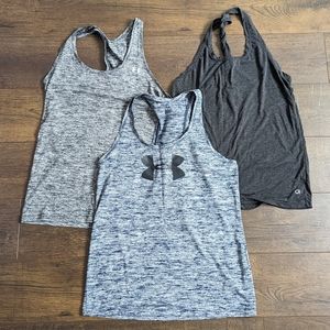 Under armour and Gap workout shirts | 3 pack | size small